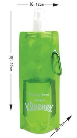  Eco Friendly PVC Foldable Bottle