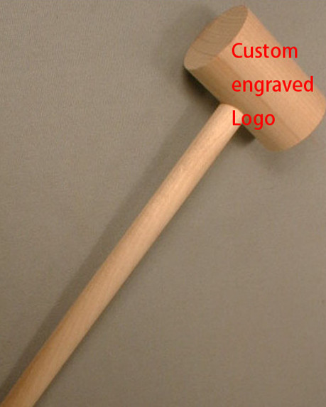 Personalized Crab Mallets, Wooden Crab Mallets With Logo