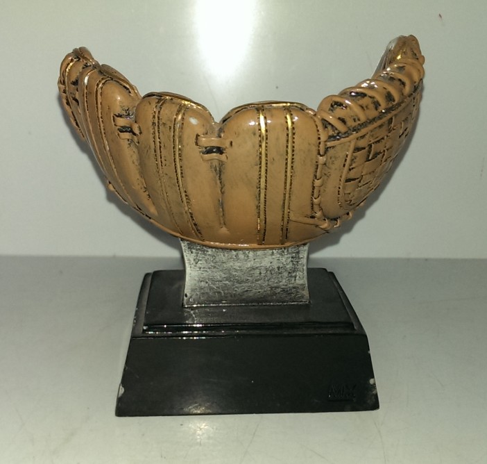 Polyresin Baseball Glove Trophy