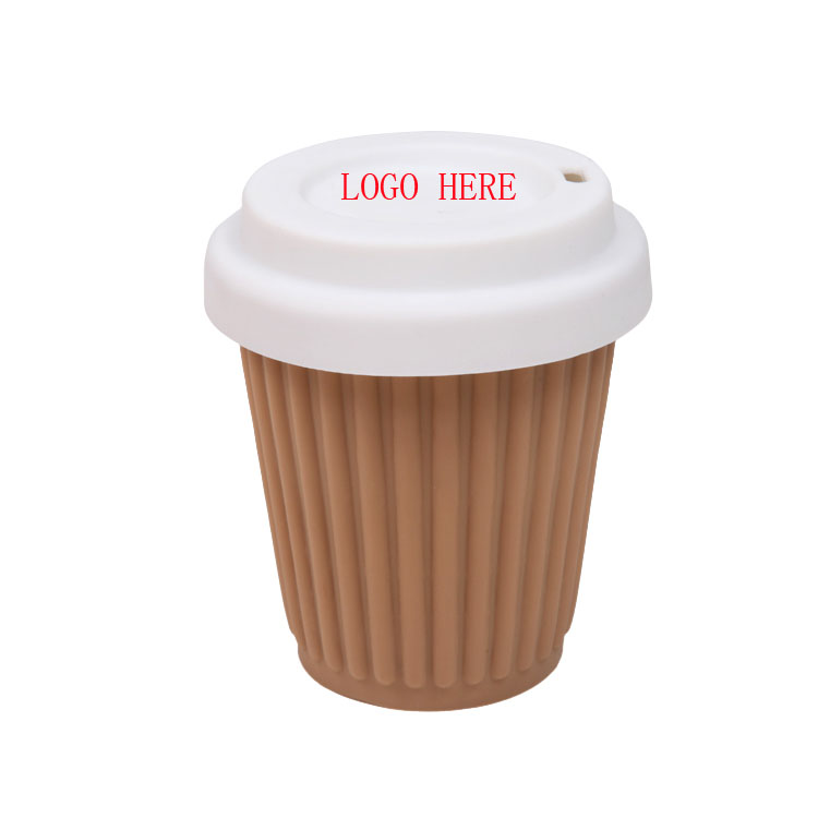 240ML Pop.Reusable Silicone Coffee Cup