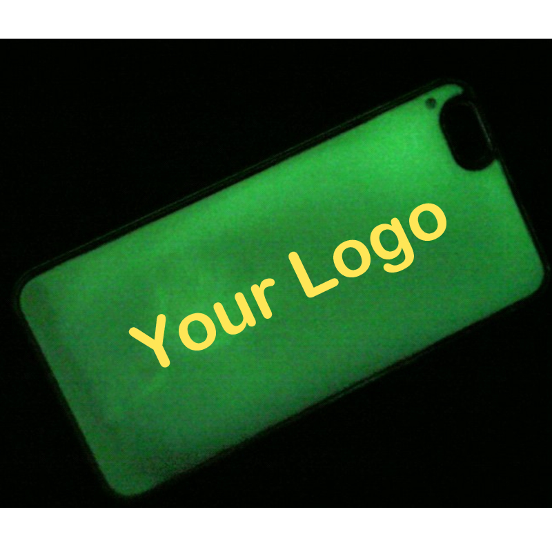 Glow Logo Luminous Sand Phone Case 5 5/8" X 2 5/8" X 3/8"