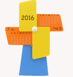 Holland Windmill Creative Calendar 