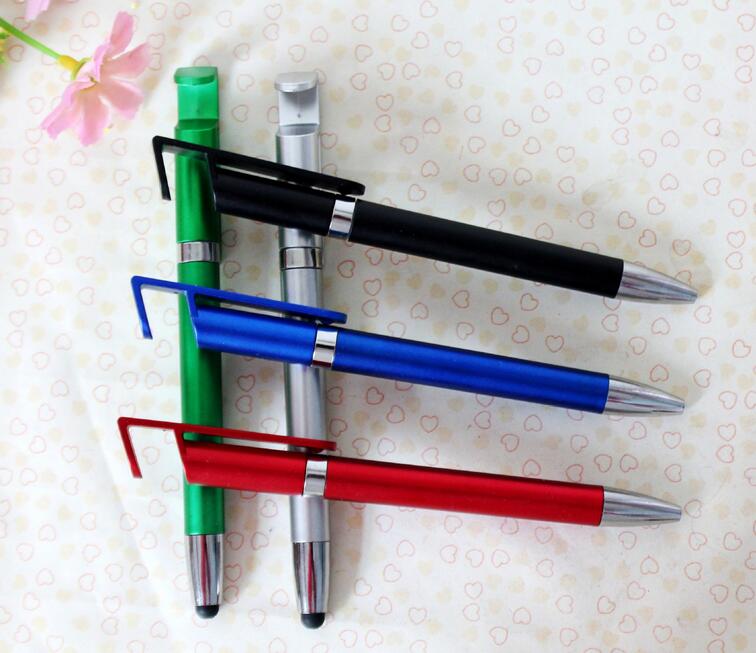 3-in-1 Stylus Ballpoint Pen With  Phone Stand