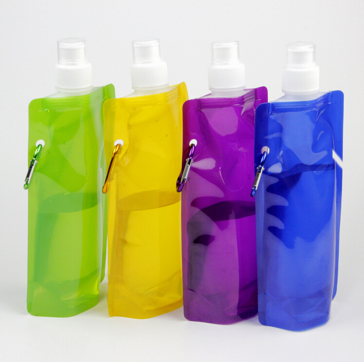 Eco Friendly PVC Foldable Water Bottle