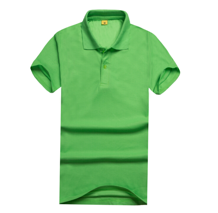 180gsm Cotton Solid Color Polo T-shirt 