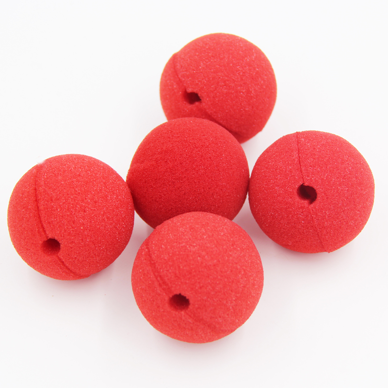 Red Foam Clown Noses