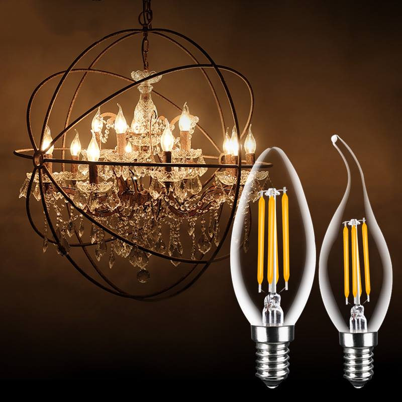 LED Filament Candle C35-2W 