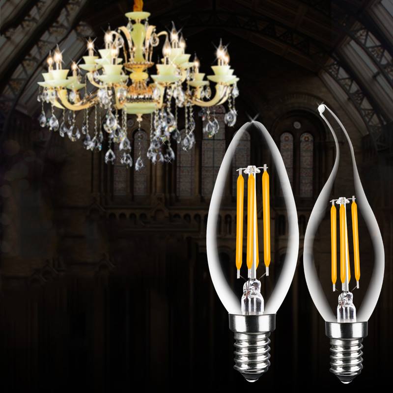 LED Filament Candle C35-6W CC