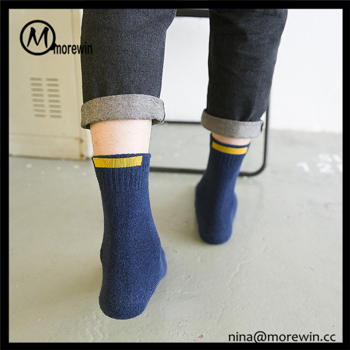 Morewin Brand Soild Color Dress Socks For Women And Man