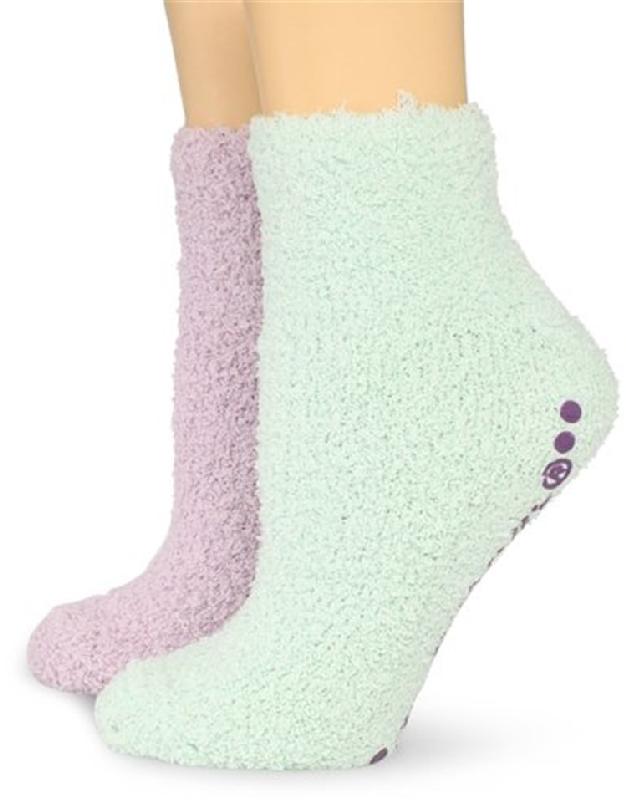 Yhao Microfiber Anti Slip Soft Floor Socks