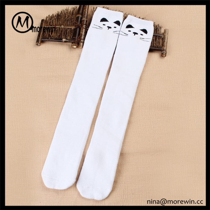 Morewin Brand Cat Long Socks Stockings For Women