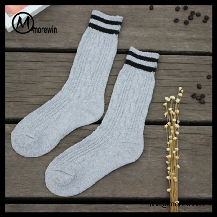 Morewin Brand Man Socks With Stripes