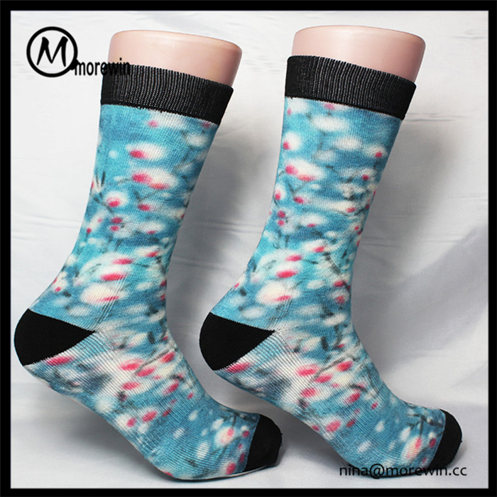 Morewin Brand 360Â° Sublimation Printing Socks