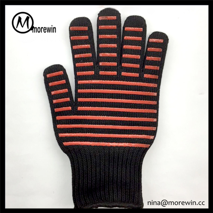 Morewin Brand High Quality Kevlar Heat Resistant Oven Gloves