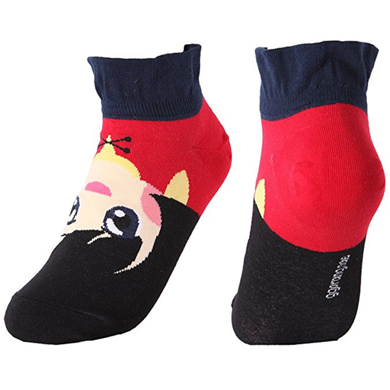 Morewin Brand Oem Cartoon Tube Socks For Women