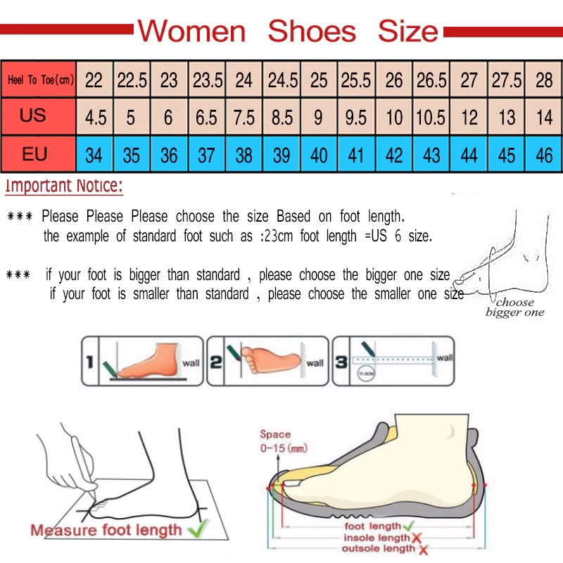 Women's shoe size