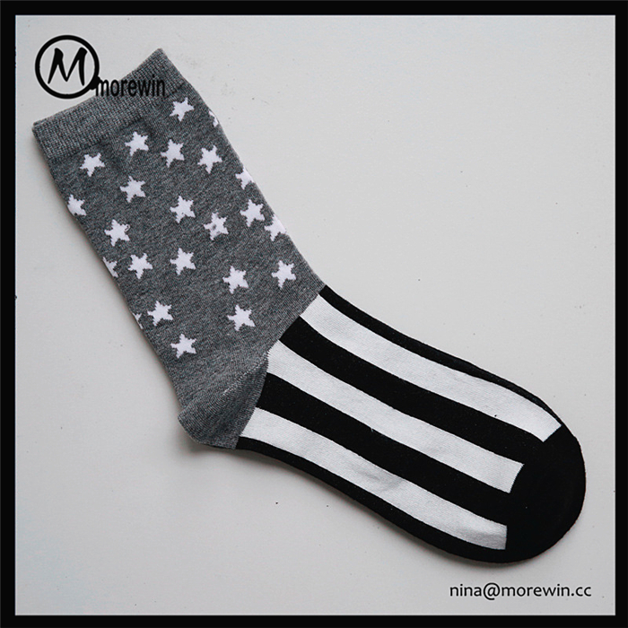 Morewin Custom Classic Mens Fashion Dress Socks Wholesale