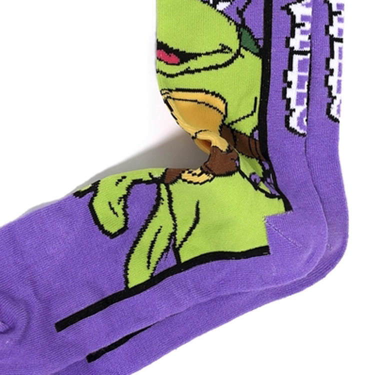 Teenage Mutant Ninja Turtles Design Girl Crew Socks