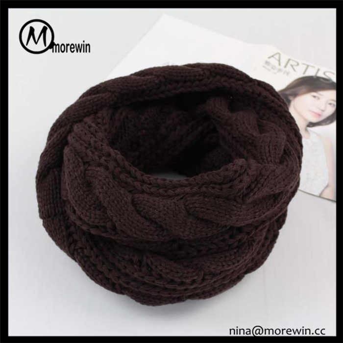 Morewin New Design Hot Selling Multi Contrast Color Acrylic Winter Circl