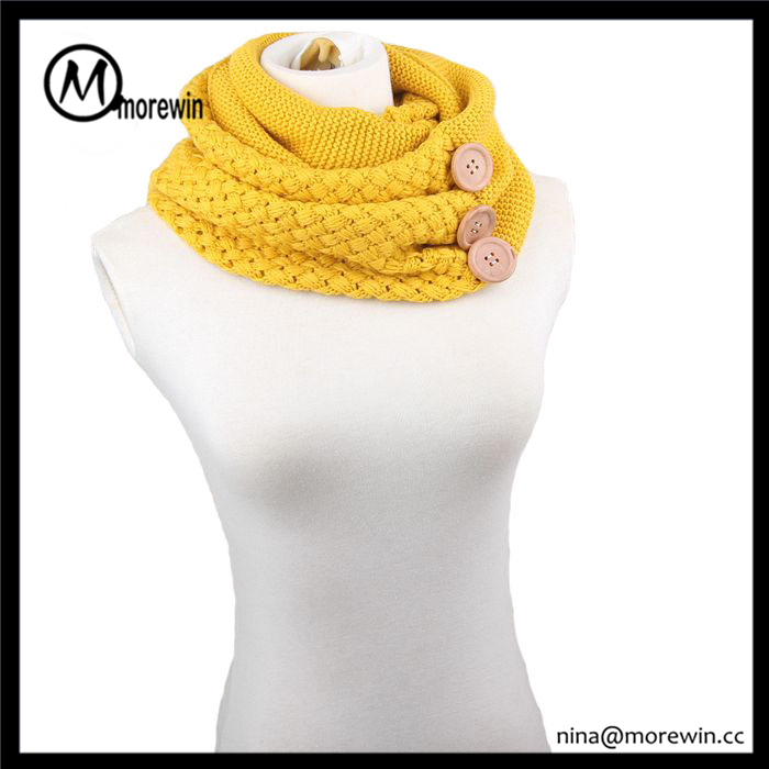 Morewin Womens Thick Knit Winter Infinity Circle Loop Scarf