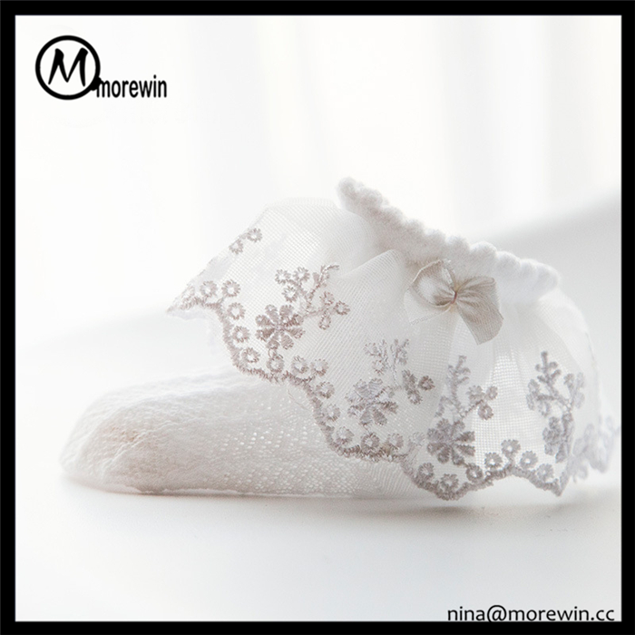 Morewin Summer Baby Girls Lace Ruffle Frilly Princess Socks