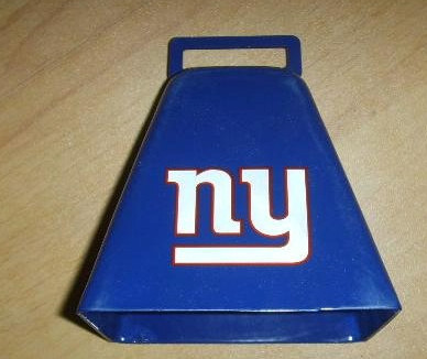 3" Colored Metal Cowbell Noisemaker