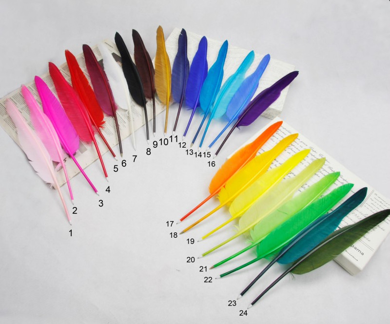 13" Good Quality Real Feather Quill Pen