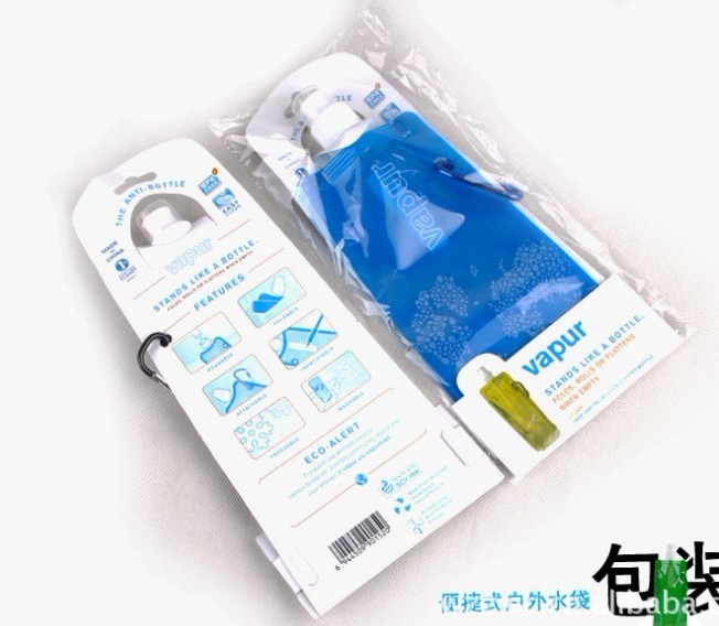  Eco Friendly PVC Foldable Bottle