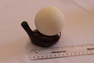 3" GOLF SQUISHY STRESS BALL