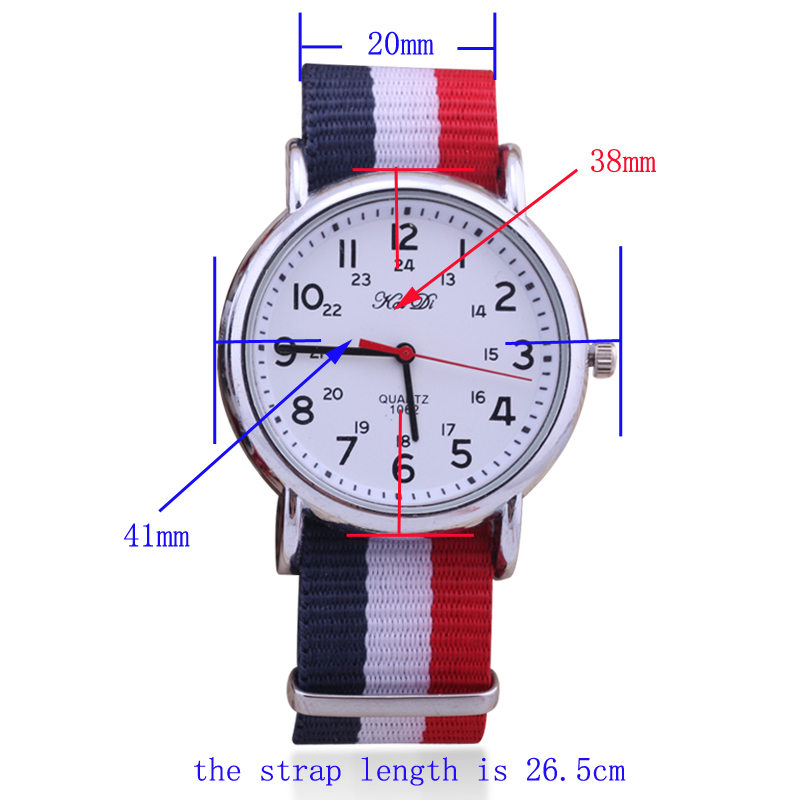 Webbing Strap Quartz Watch