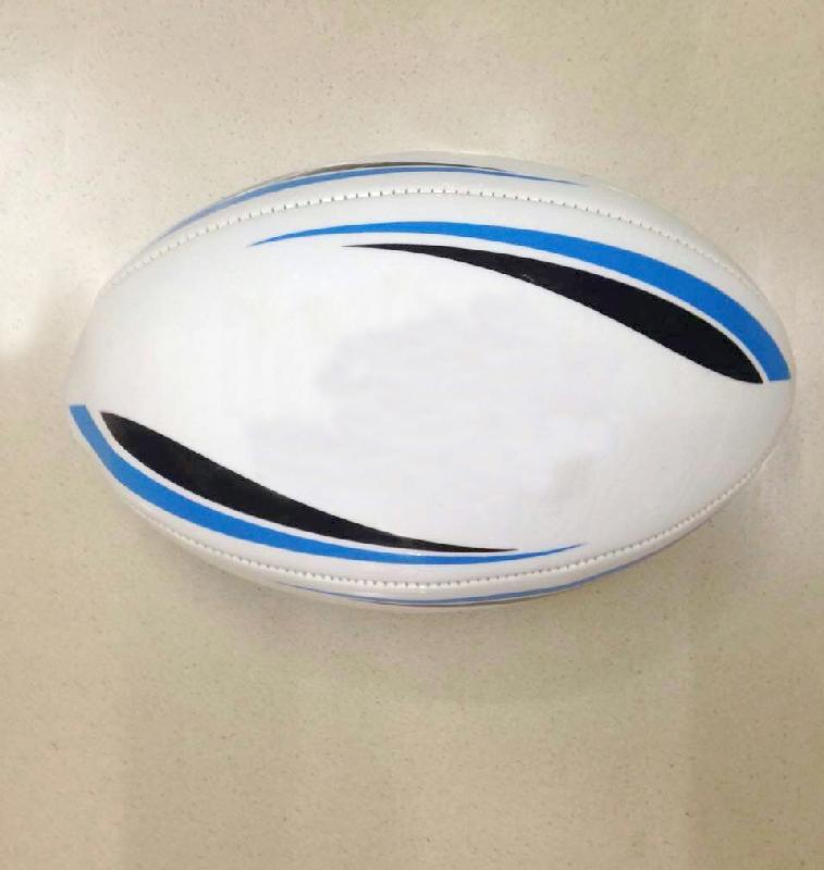 Rubber Mini Rugby Ball 9" X 5 7/8" PVC