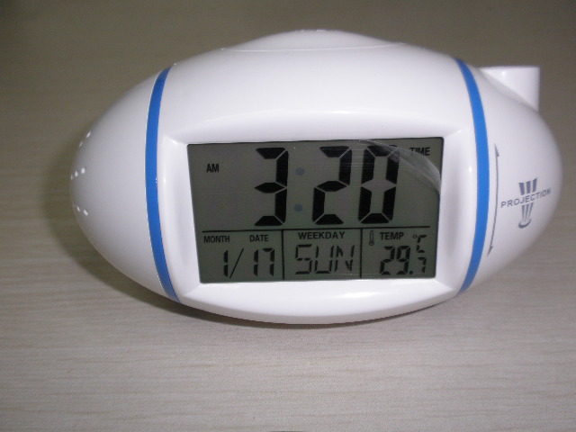 Electronic Calendar With Projection