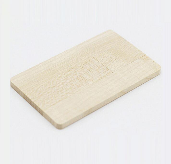 Wooden Card USB Flash Drive