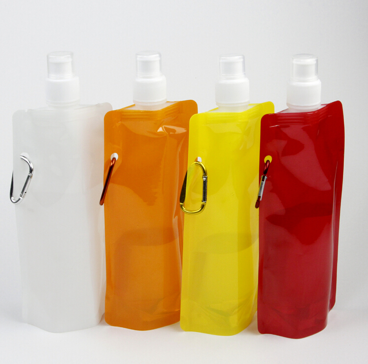 Eco Friendly PVC Foldable Water Bottle