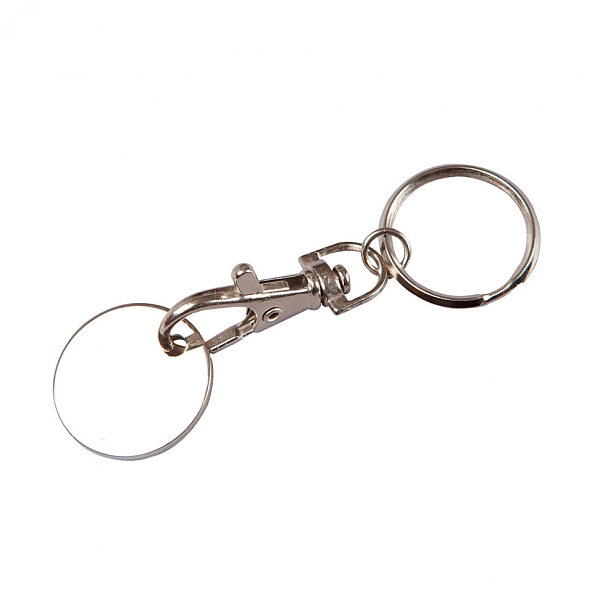 Zinc Alloy Coin Key Chain