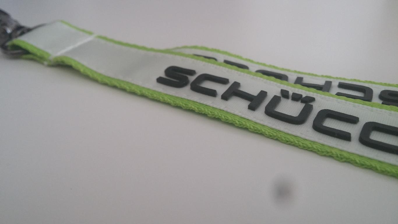 Embossed Logo Lanyard