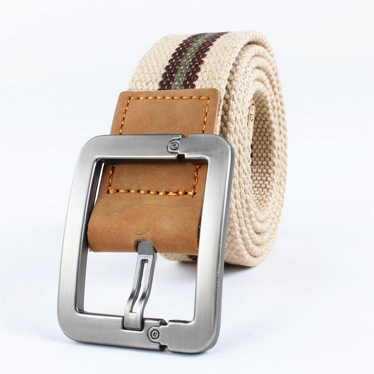 Men's Canvas Webbing Belt