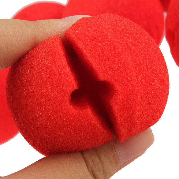 Red Foam Clown Noses