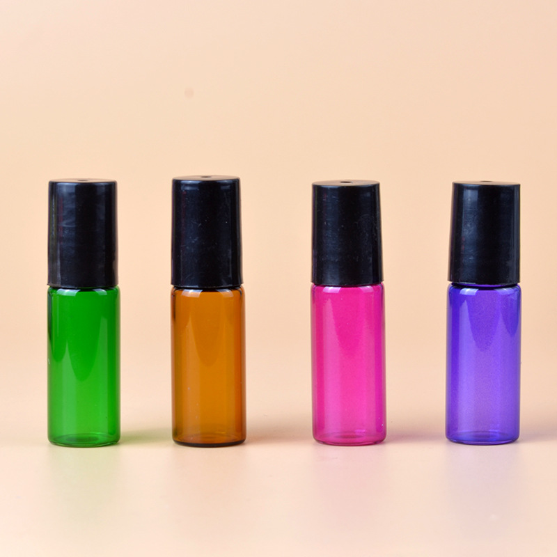 5ml Glass Roll On Bottle For Essential Oil