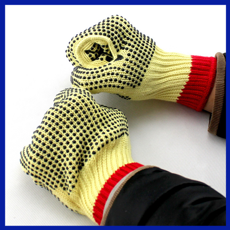 Morewin Kevlar With Pvc Dots Cut Resistant Gloves