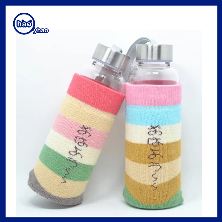 Yhao Brand Promotional Gift Jacquard Knitted Bottle Cover