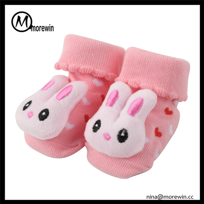 Morewin Lovely 3D Cartoon Baby Socks For 0-1 Years