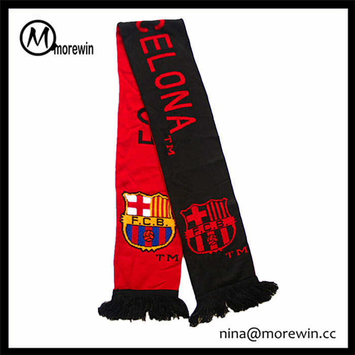 Morewin Football Fans Scarf With Tassels