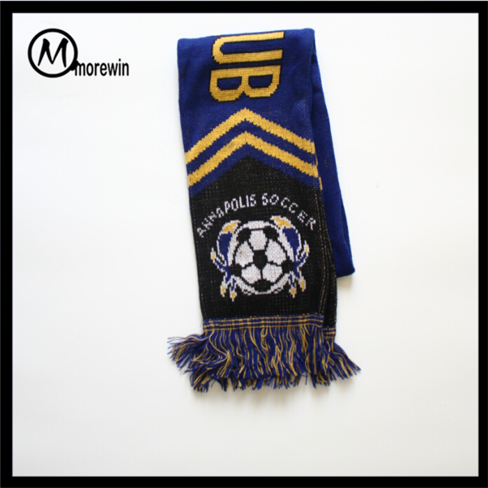 Morewin Football Fans Scarf With Tassels