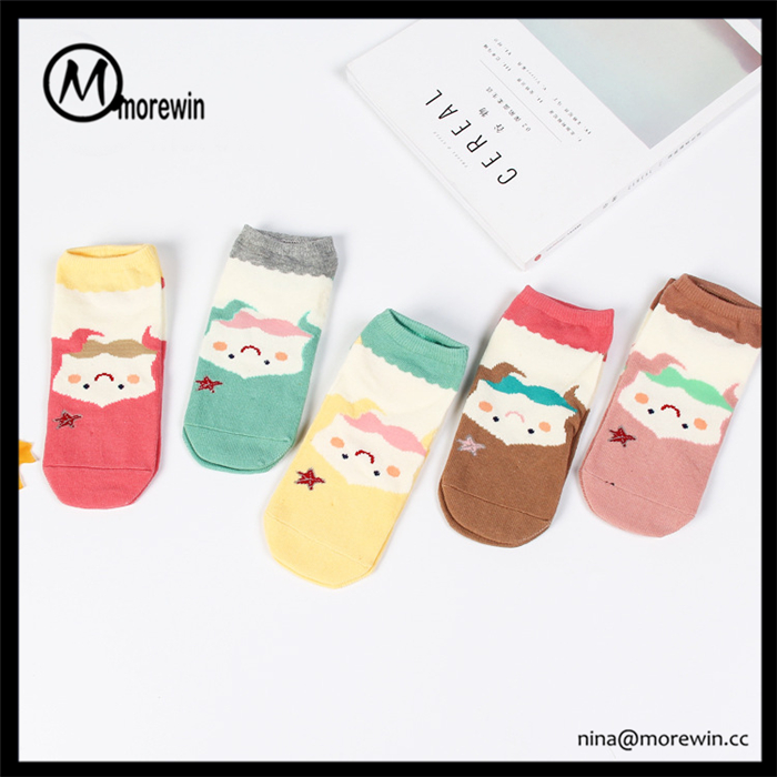 Morewin Brand Multi Color Cartoon Socks For Girls