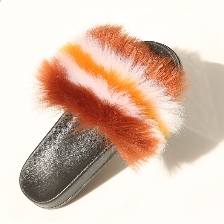 Women's Fur Slider Slippers