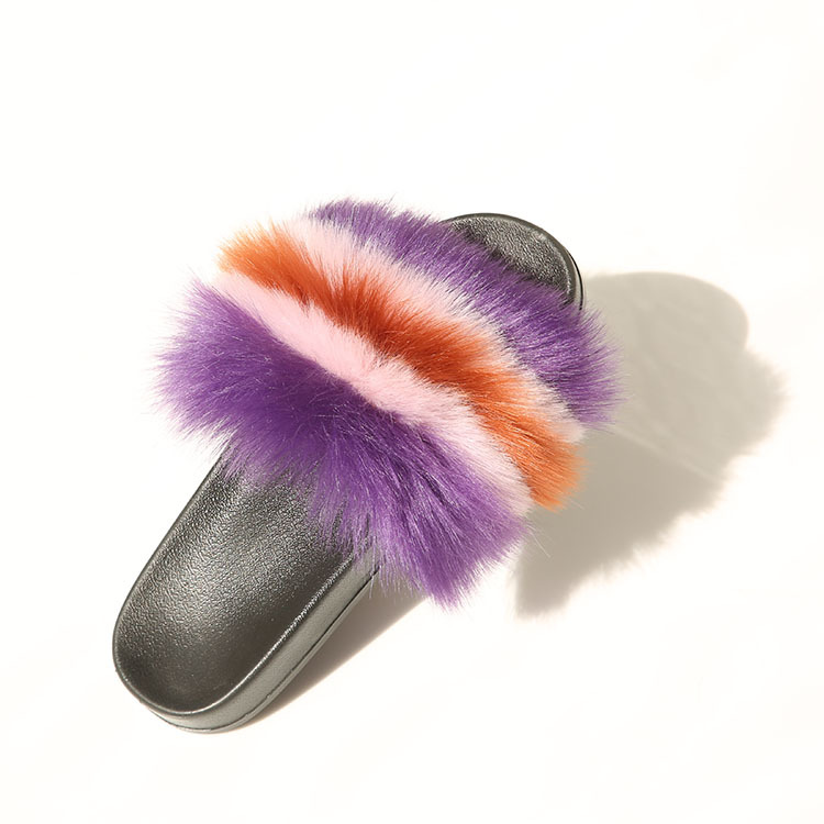 Women's Fur Slider Slippers