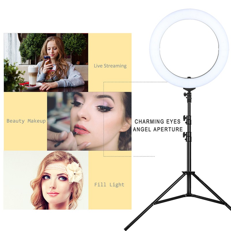 RLÂ SeriesÂ 18 Inch 60W LED Diva RingÂ EyesÂ Light