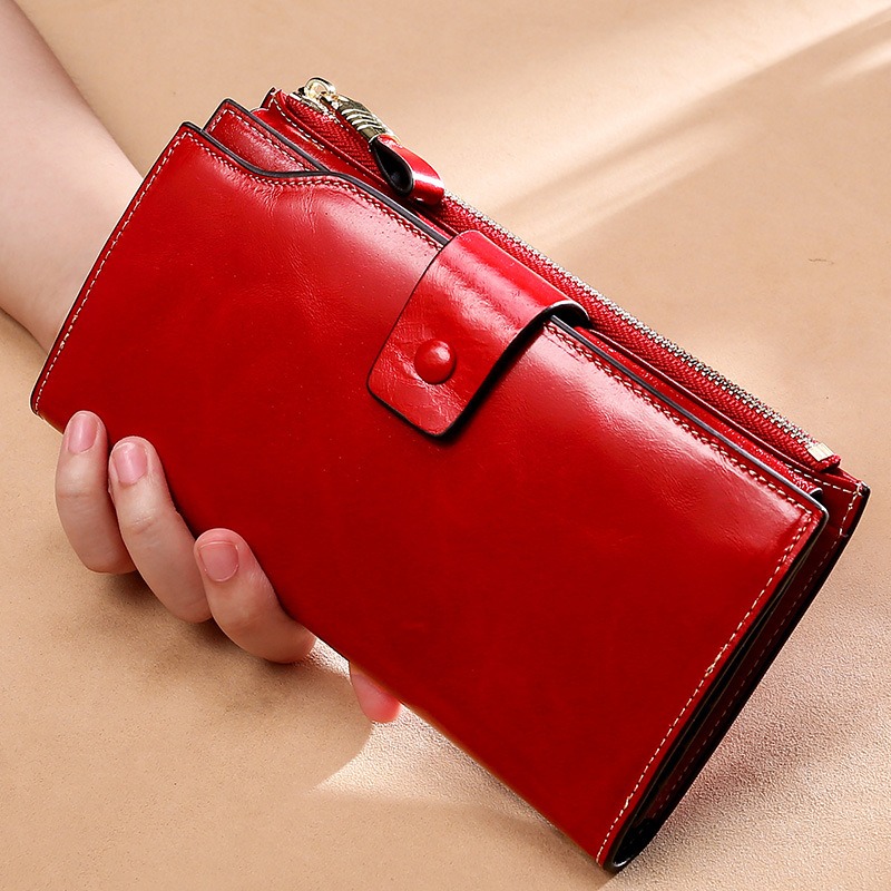 Vhaan Approved Pure Leather Ladies Clutch Purse