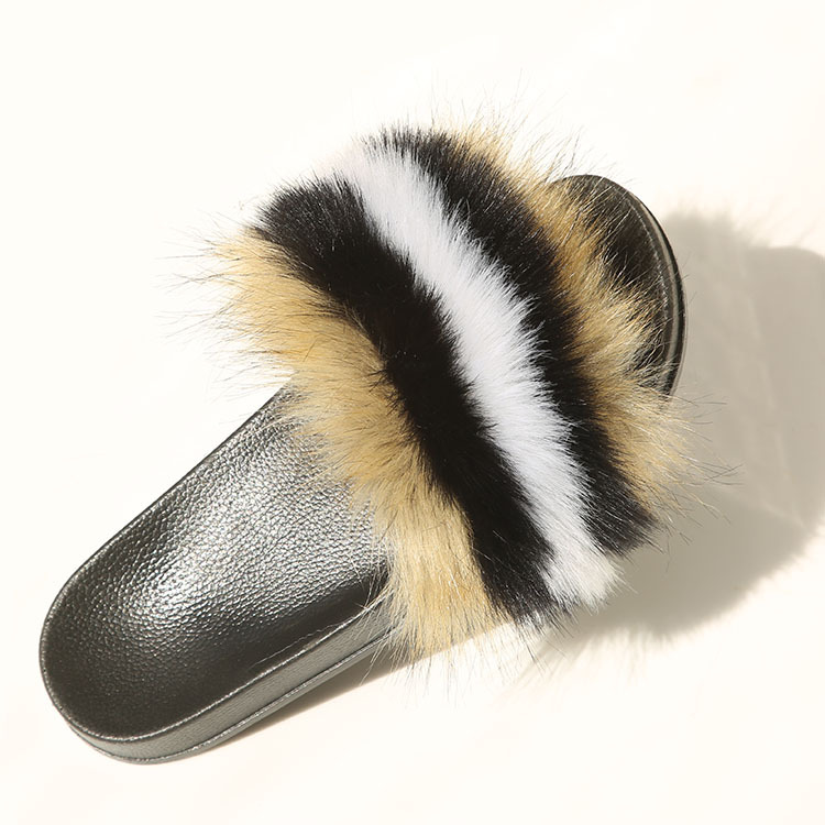 Women's Fur Slider Slippers